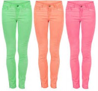 Pantalones de colores. Precio Individual